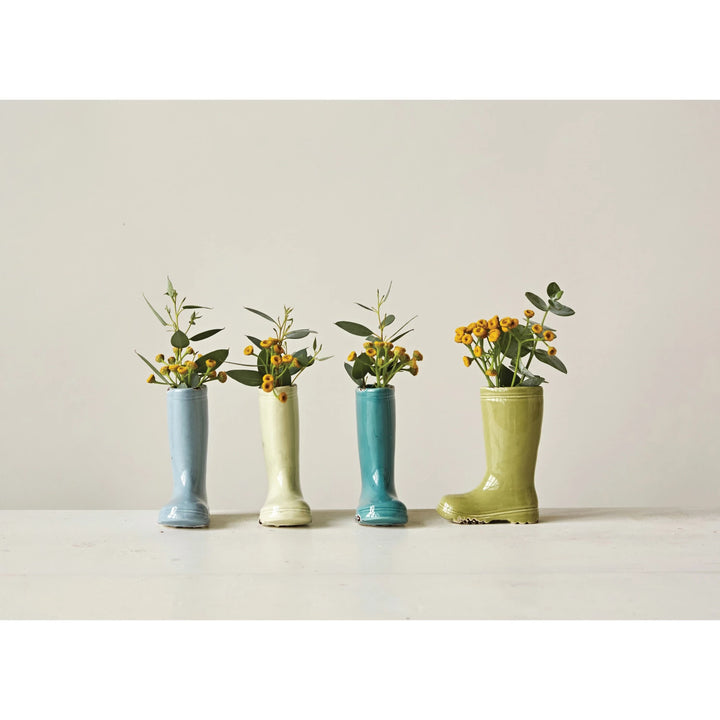 Rainboot Vase