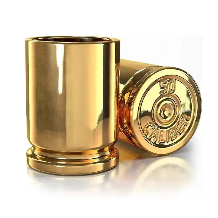 Set of 2 50 Caliber Shot Glasses