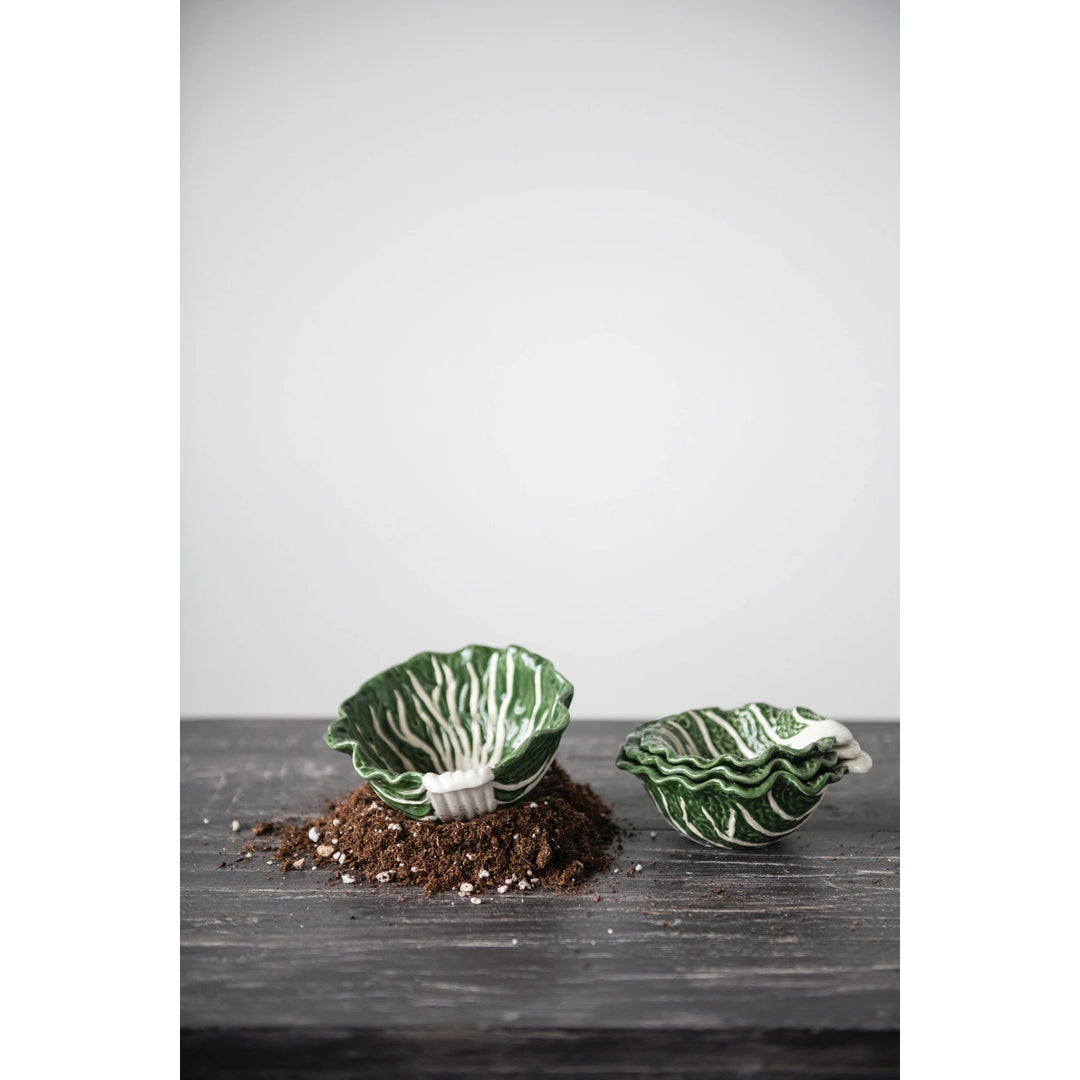 Set/4 Cabbage Bowls