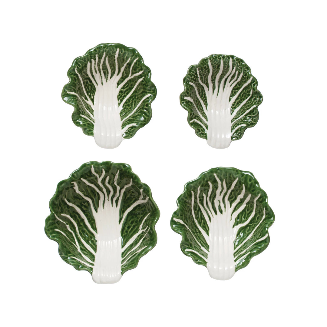 Set/4 Cabbage Bowls