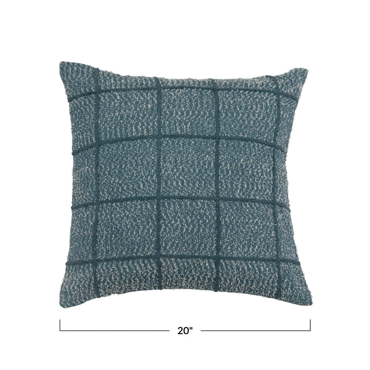 Pillow with Grid