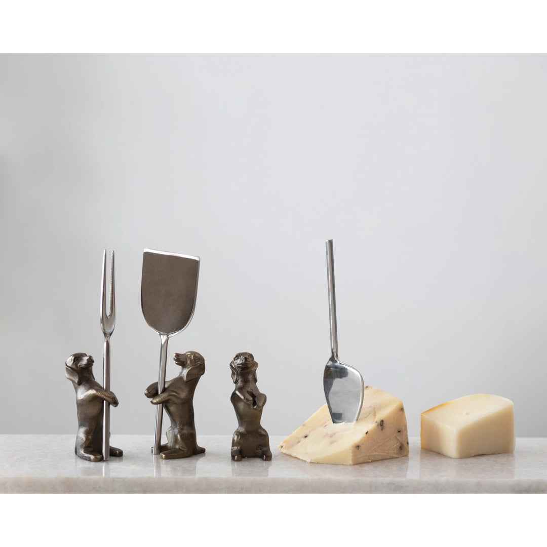 Dog Cheese Set of 6 Servers