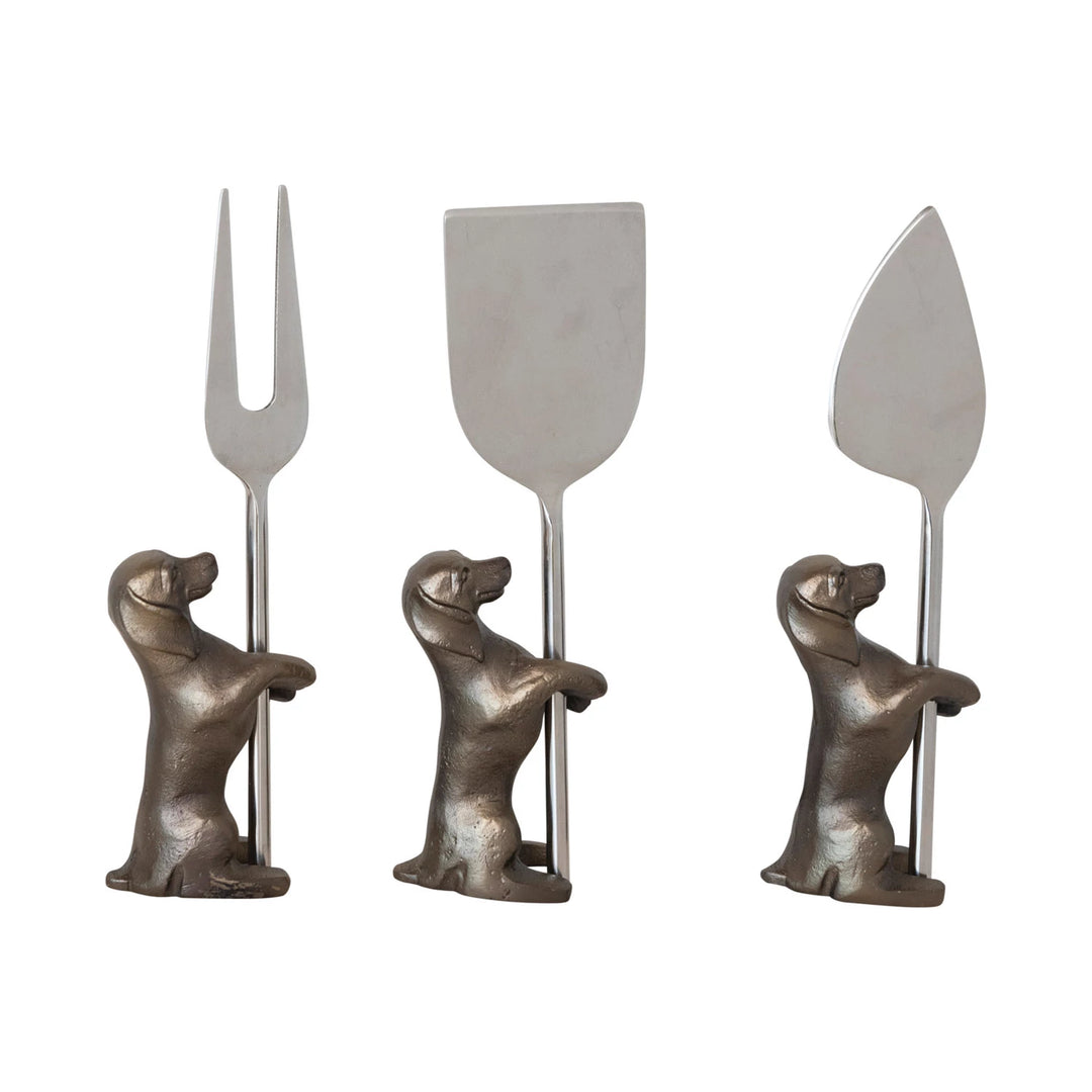 Dog Cheese Set of 6 Servers