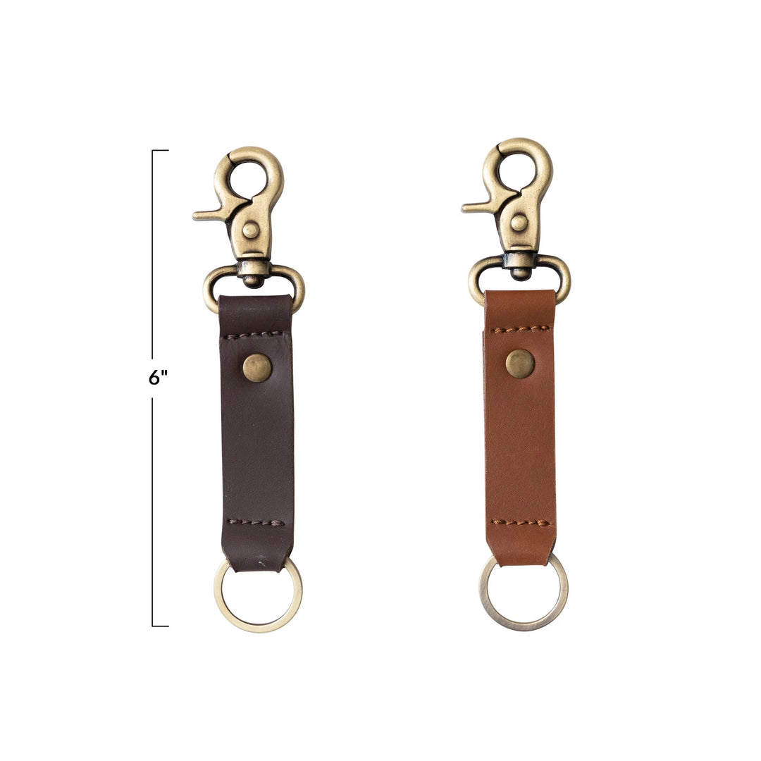 Leather Keychains