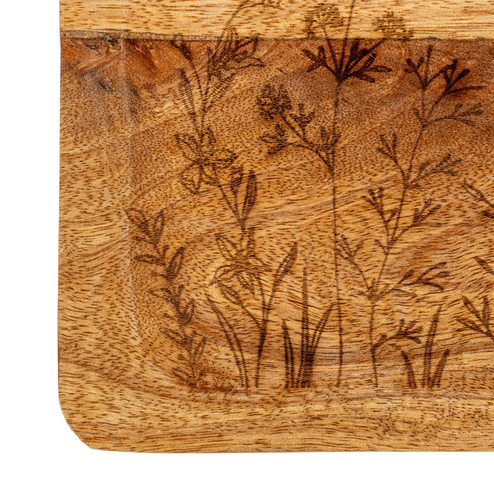 Botanical Etched Tray