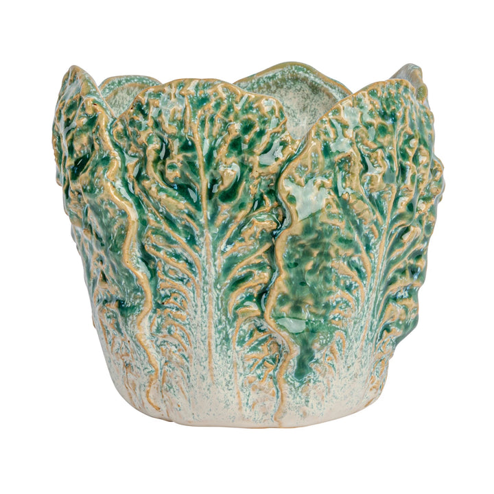 Stoneware Cabbage Planter