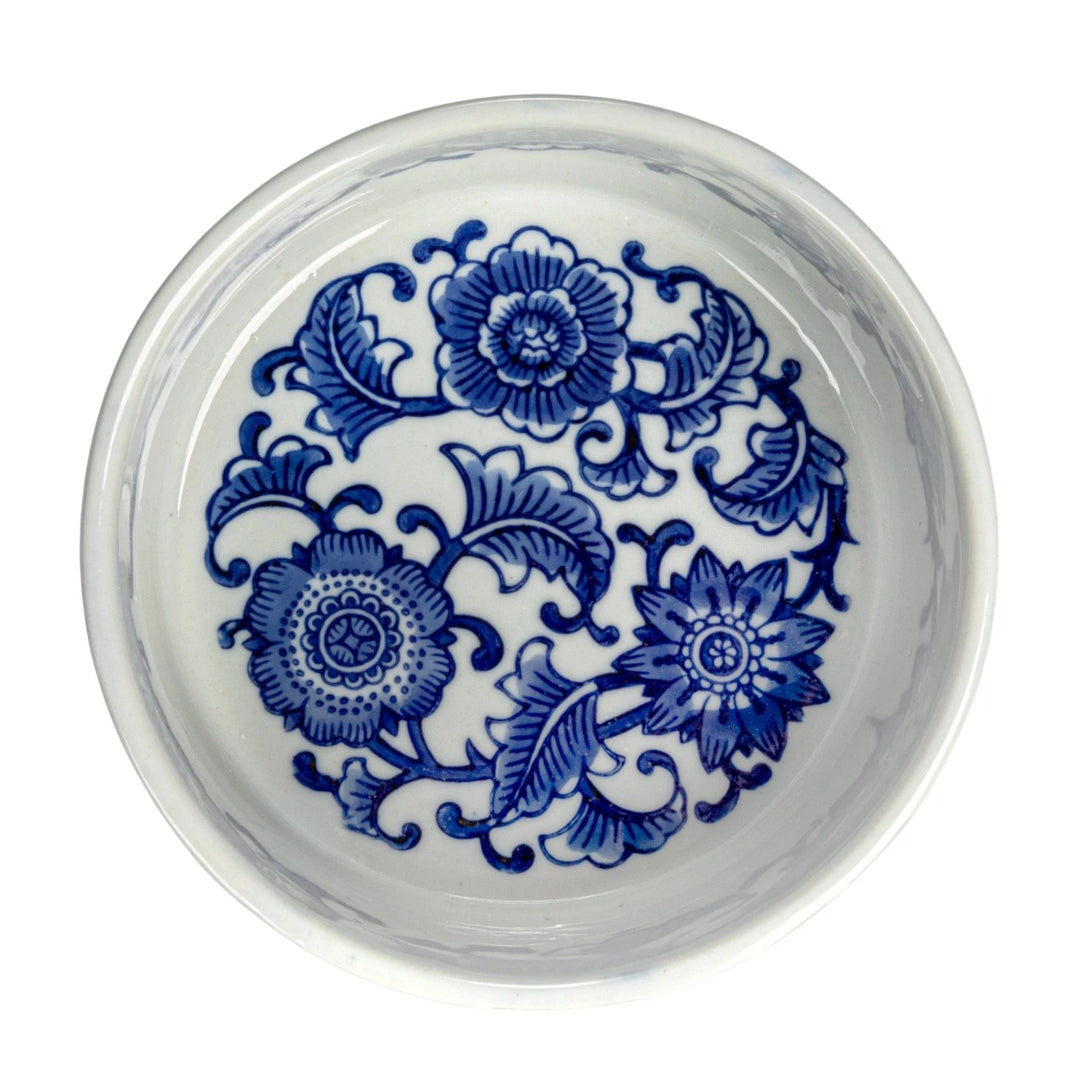 Blue Floral 64oz Bowl