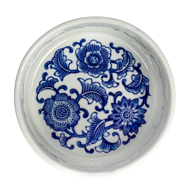 Blue Floral 64oz Bowl