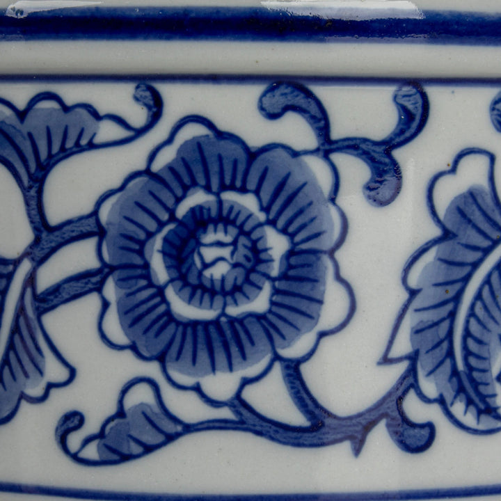 Blue Floral 30oz Bowl