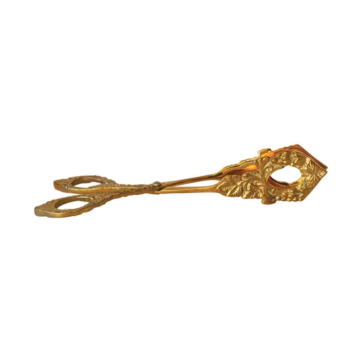 Grape Vine Brass Tongs