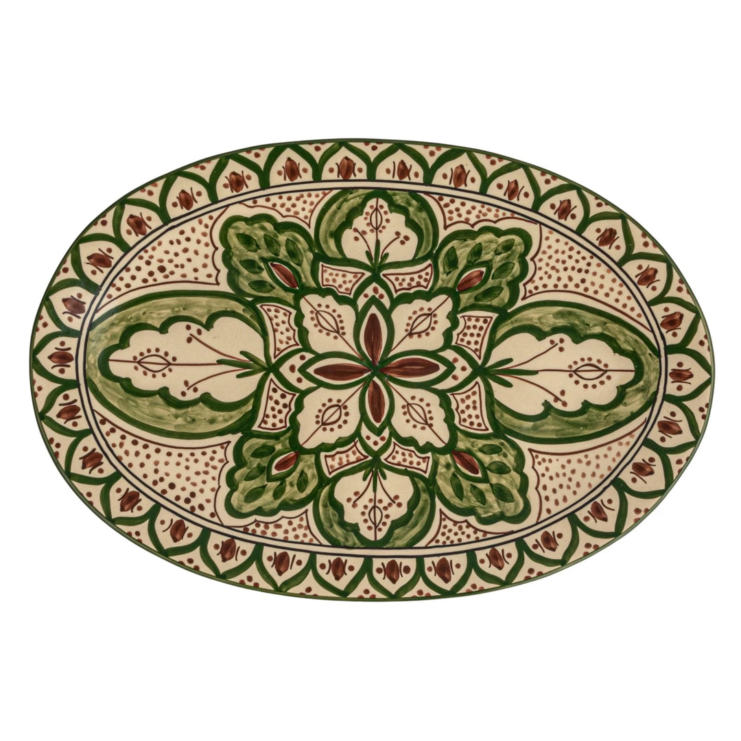 Brown & Green Platter