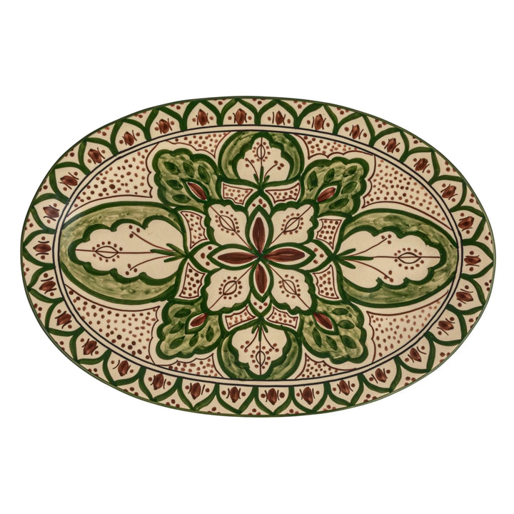 Brown & Green Platter