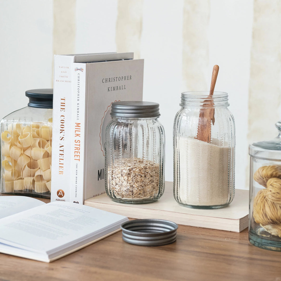 Tea Glass Jar