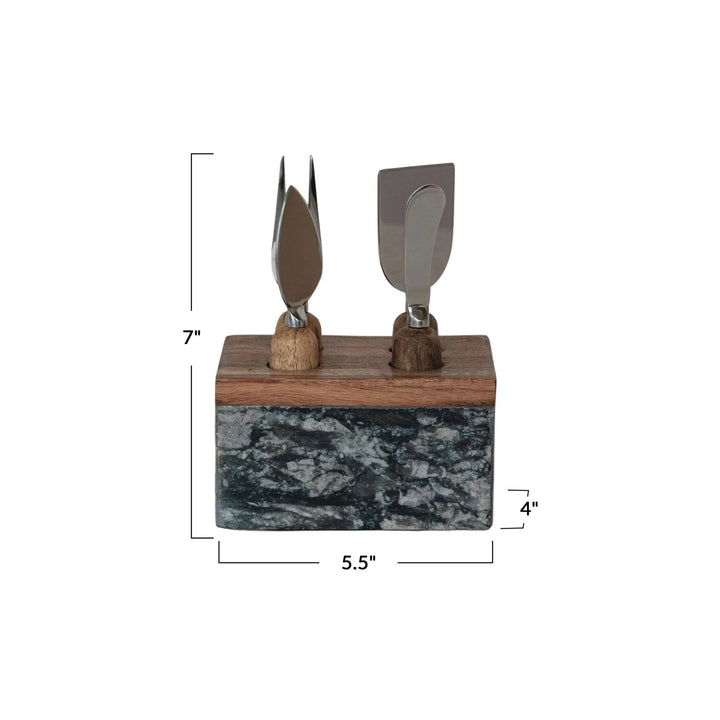 Cheese Servers with Stand