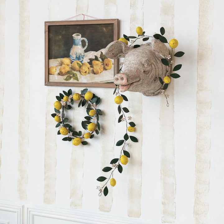 Vintage Lemon Garland