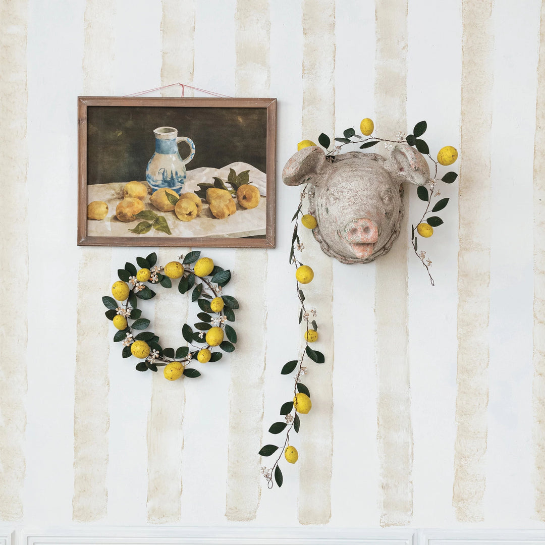 Vintage Lemon Garland