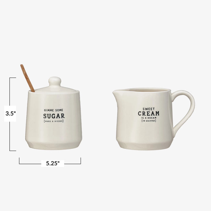 Sugar & Creamer Set