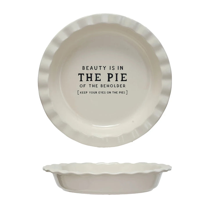 Stoneware Pie Dish