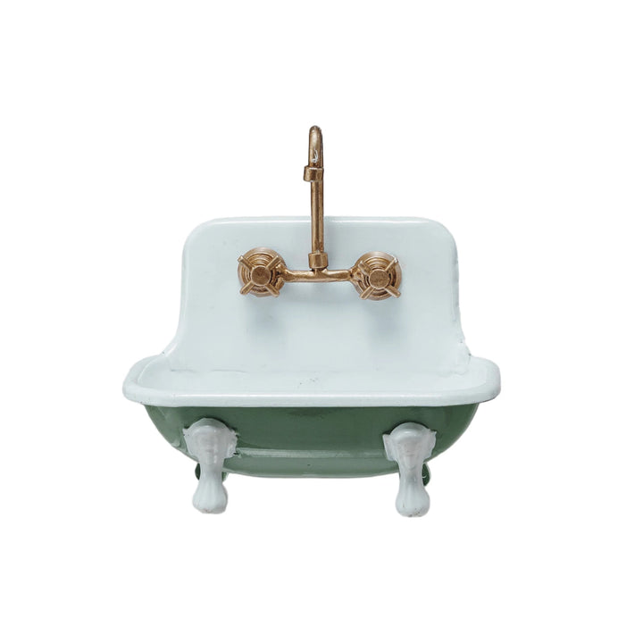 Green Sink Soap Dish