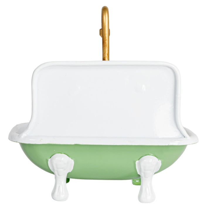 Green Sink Soap Dish