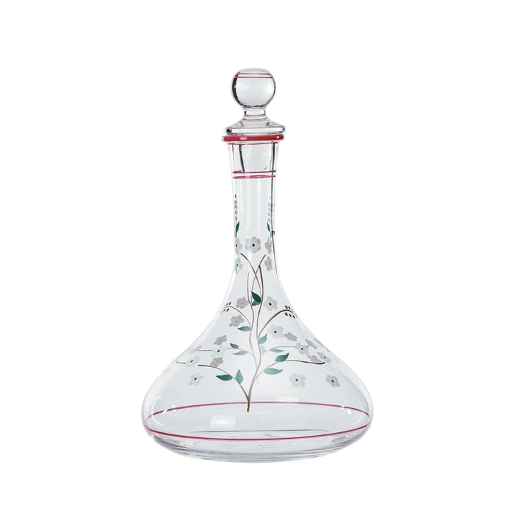 Hand-Painted Decanter