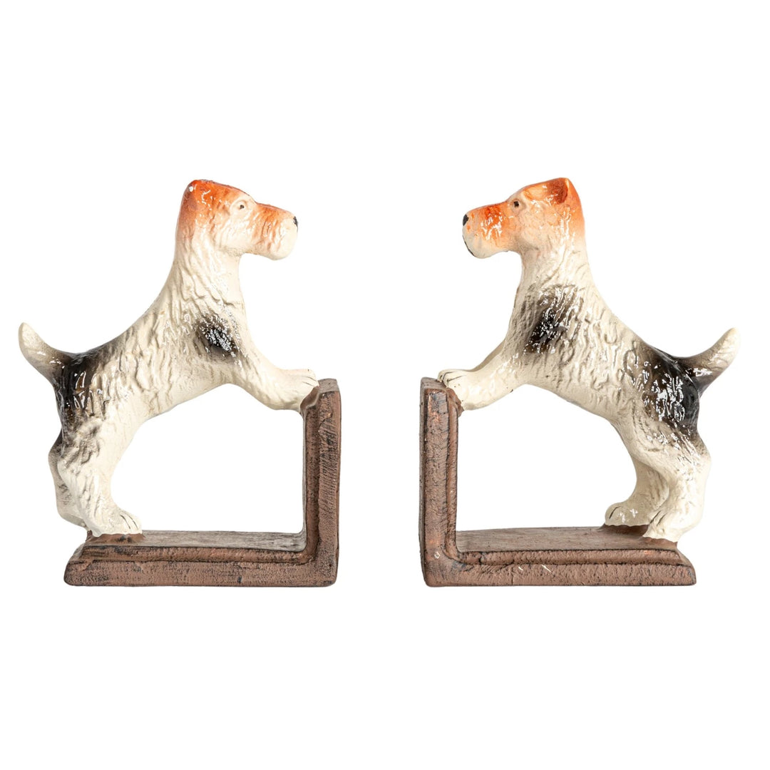 Set of 2 Terrier Bookends