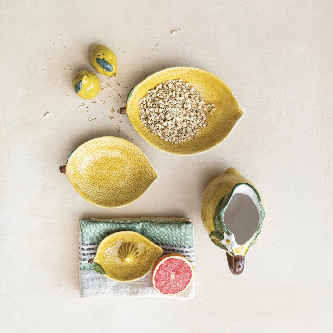 Hand-Painted Lemon Bowl