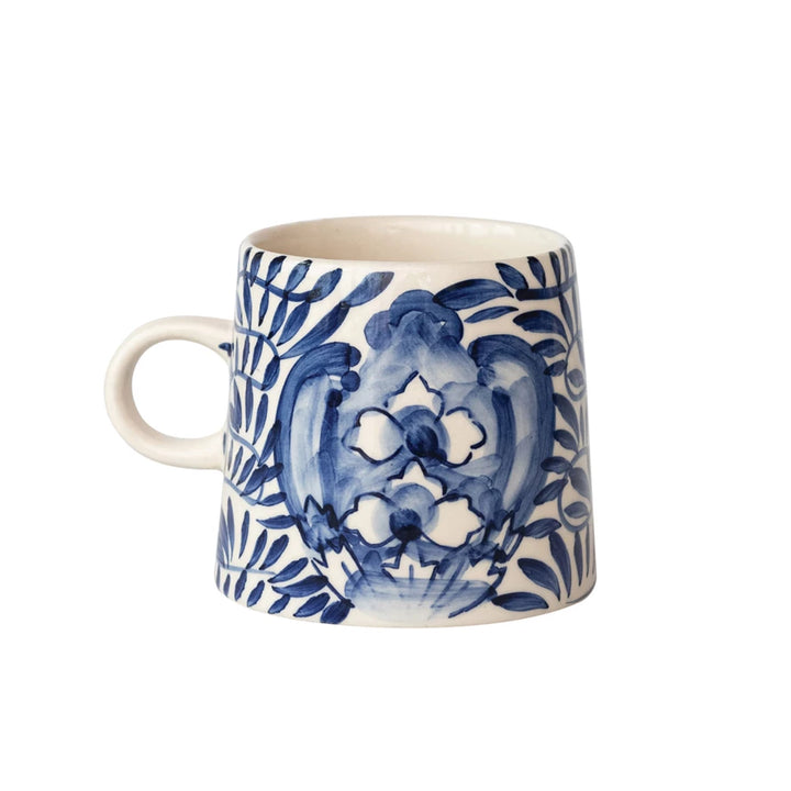 Cream Blue Mug