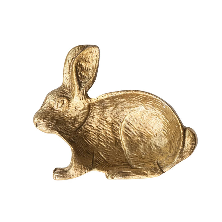 Gold Rabbit Dish