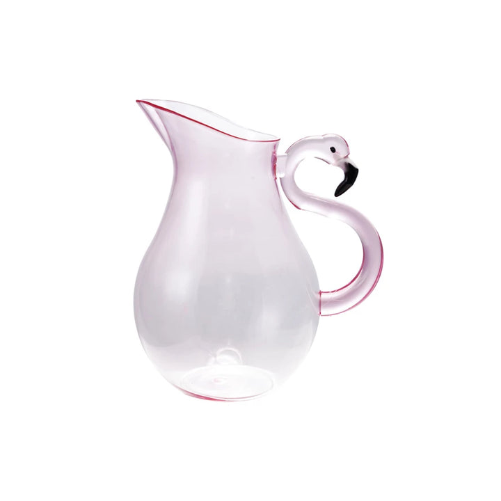 Acrylic Flamingo Pitcher