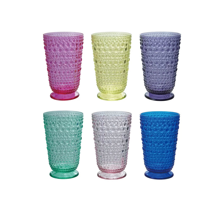 Acrylic Dots Drinking Glass