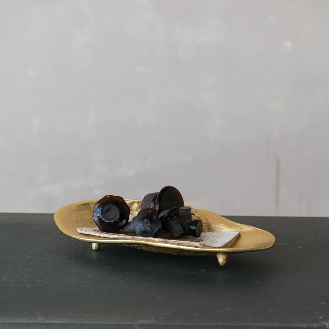 Gold Shell Tray