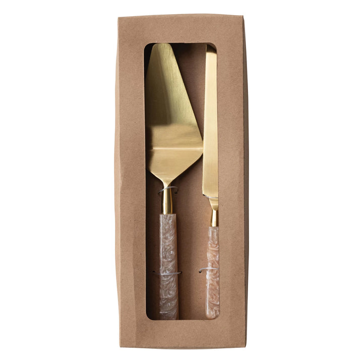 Boxed Set of 2 Cake Servers