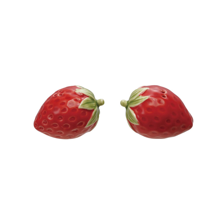 Set of 2 Strawberry Salt and Pepper Shakers