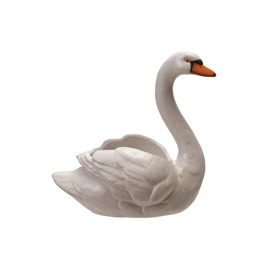 Swan Planter