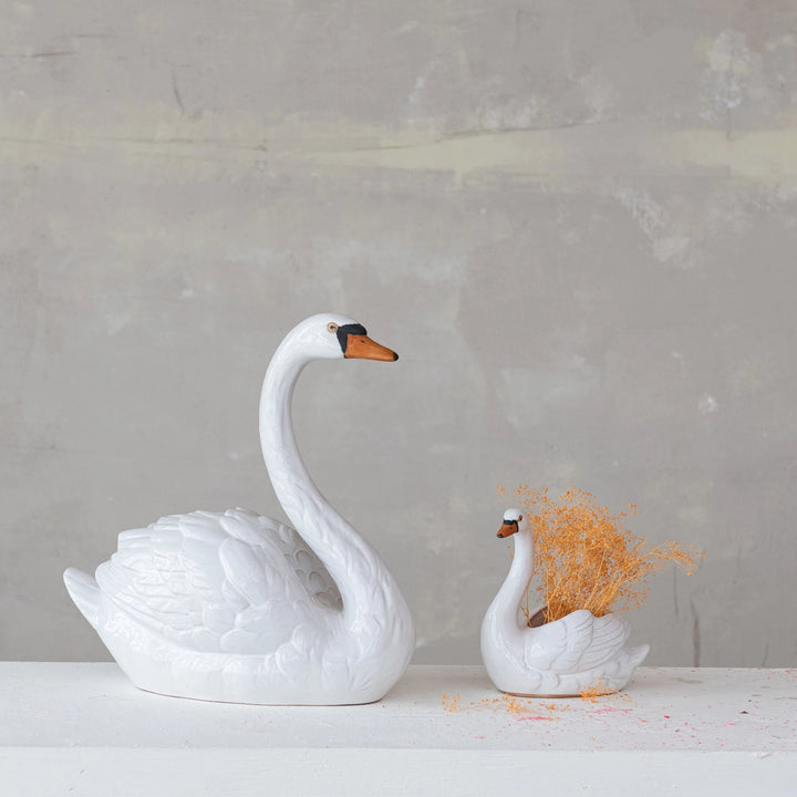 Swan Planter