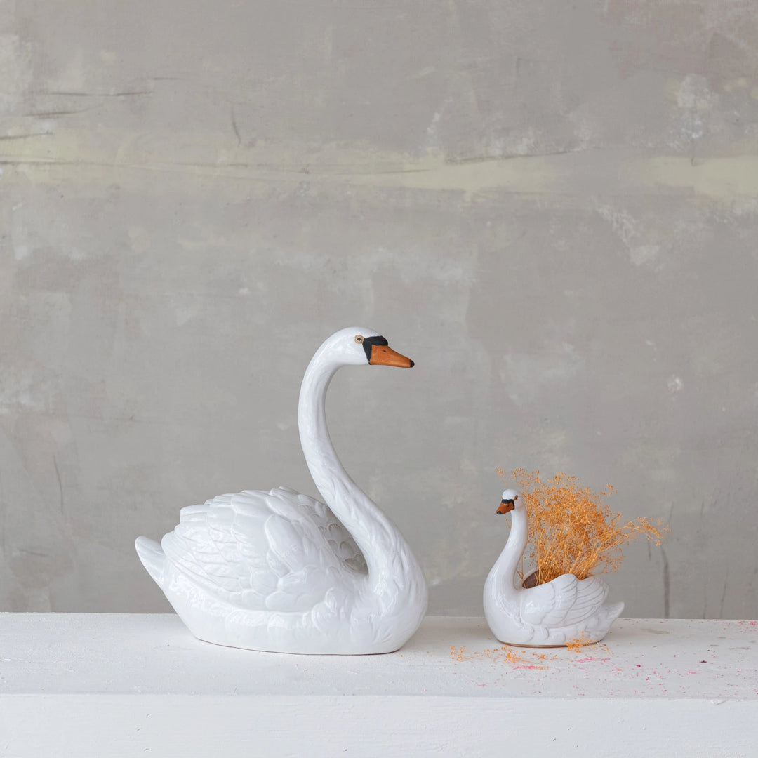 Swan Planter