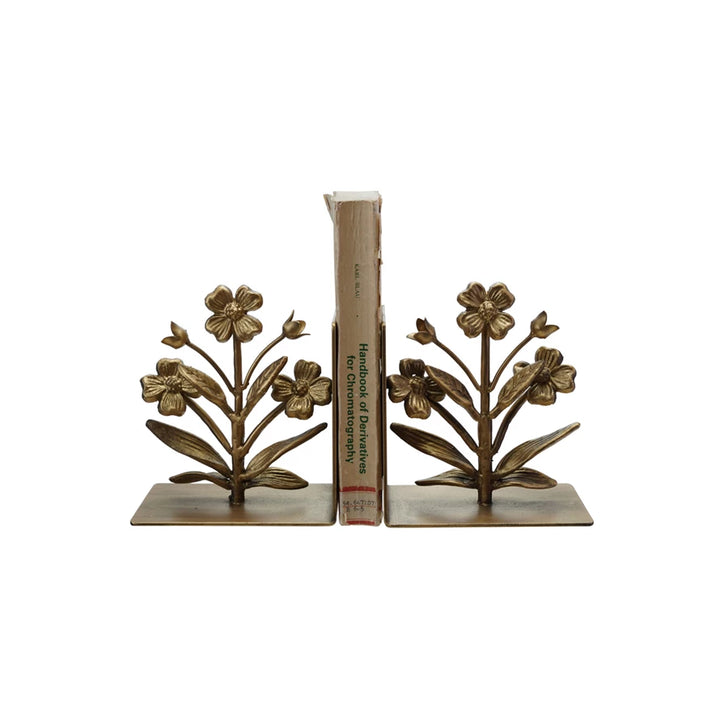 Flower Bookends Set of 2