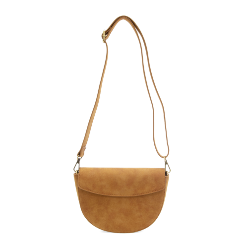 Luna Crescent Crossbody in Toffee