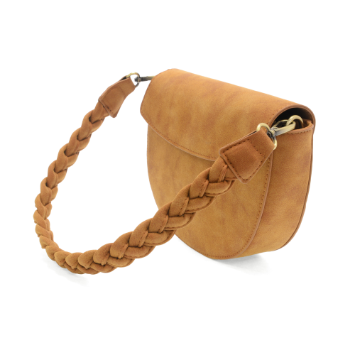 Luna Crescent Crossbody in Toffee