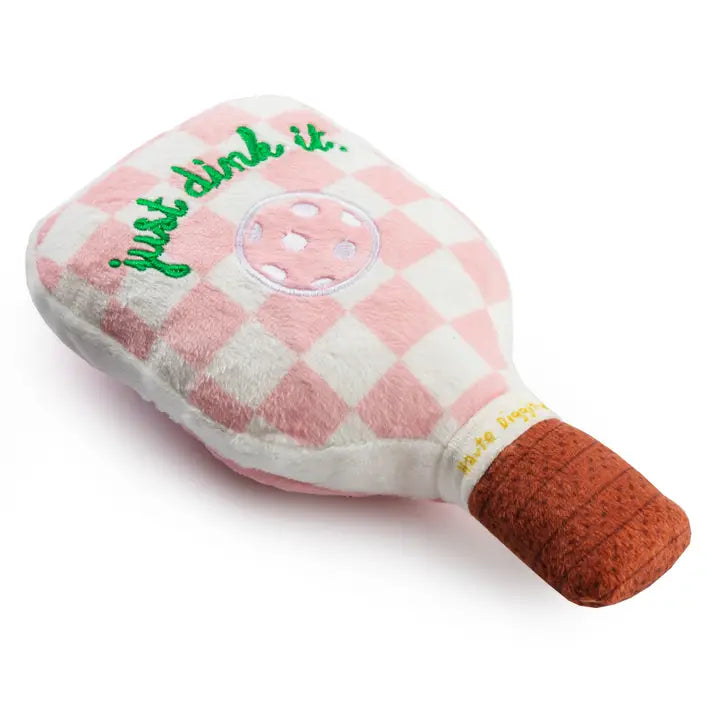 Pink Checker Pickleball Paddle