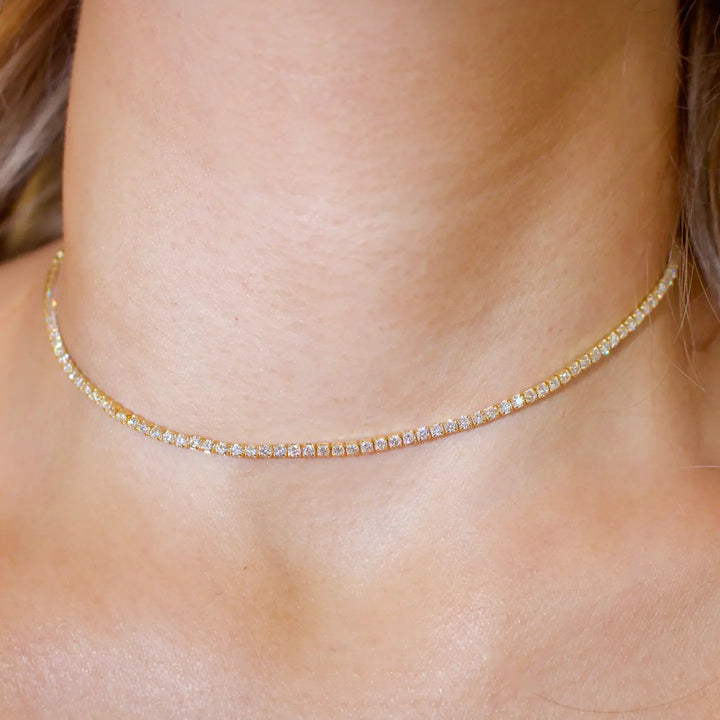 CZ Tennis Choker