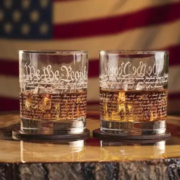 Constitution Whiskey Glass