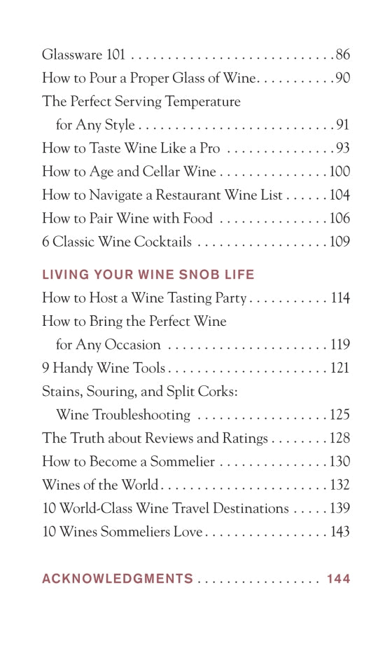 Stuff Every Wine Snob Should Know