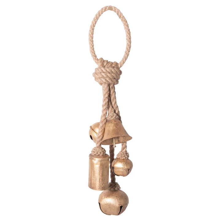 Gold Decorative Hanging Bells - Madison's Niche 