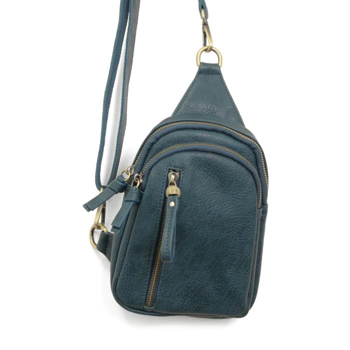 Skyler Sling Bag in Teal