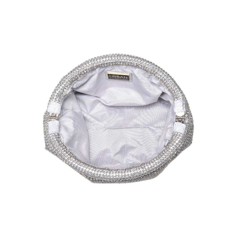 Mariah Evening Bag in Silver