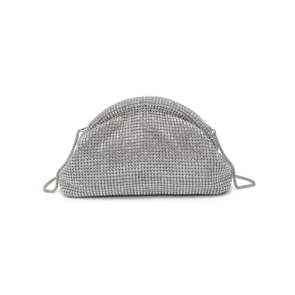 Mariah Evening Bag in Silver