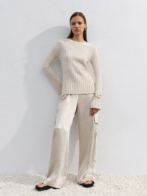 Minar Pleated Sweater