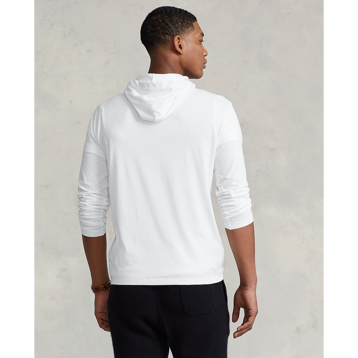 Long Sleeve Jersey Knit Hooded T-Shirt